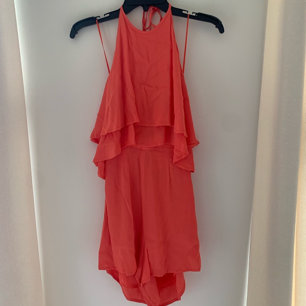 Astr Romper Open Back